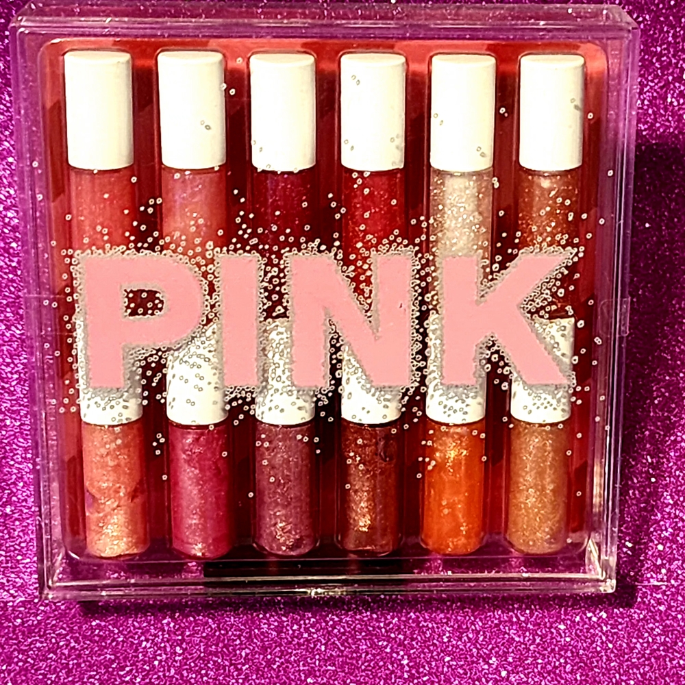 Pink Lip Gloss Set